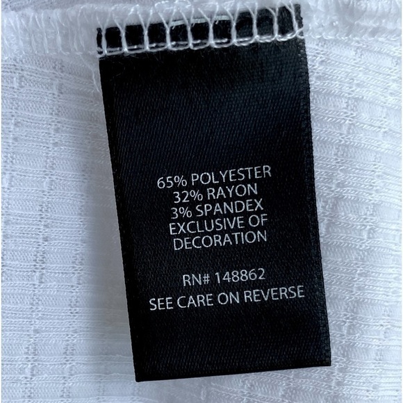 TORRID Babydoll Knit Top Short Sleeve Notch Neck Lace Trim White Women Plus SZ 1 - Picture 12 of 14